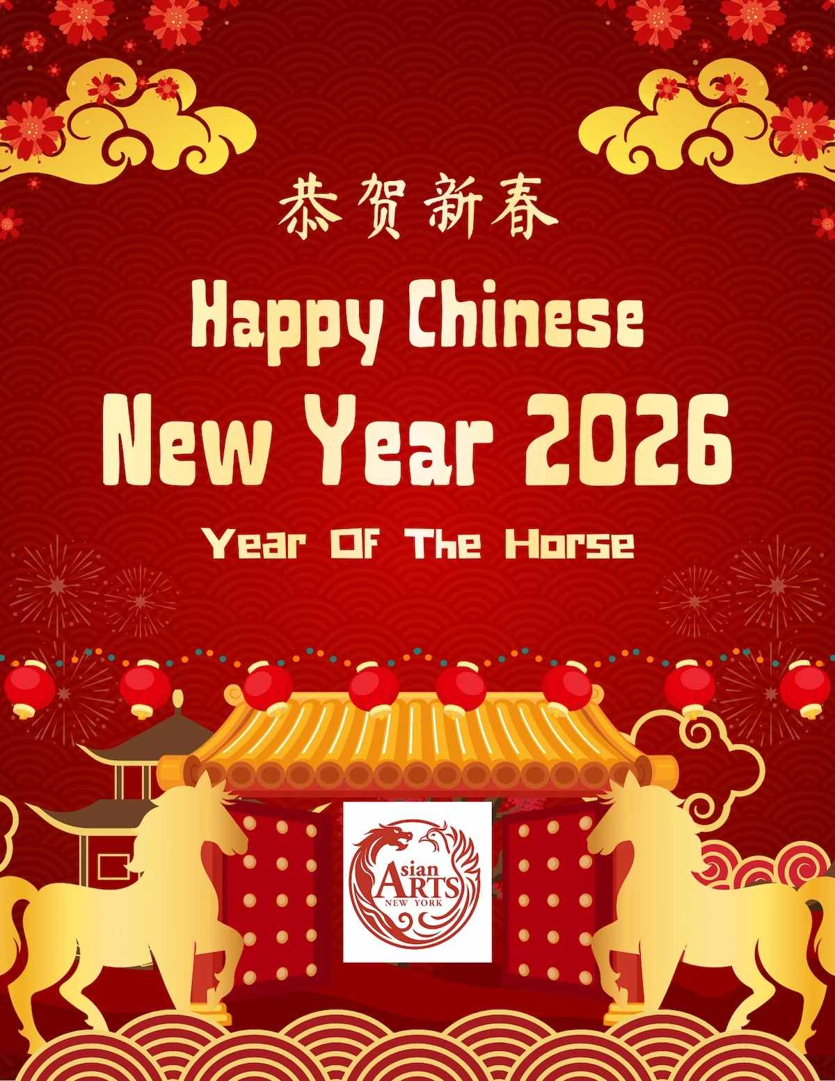 2026 Lunar New Year Events poster
