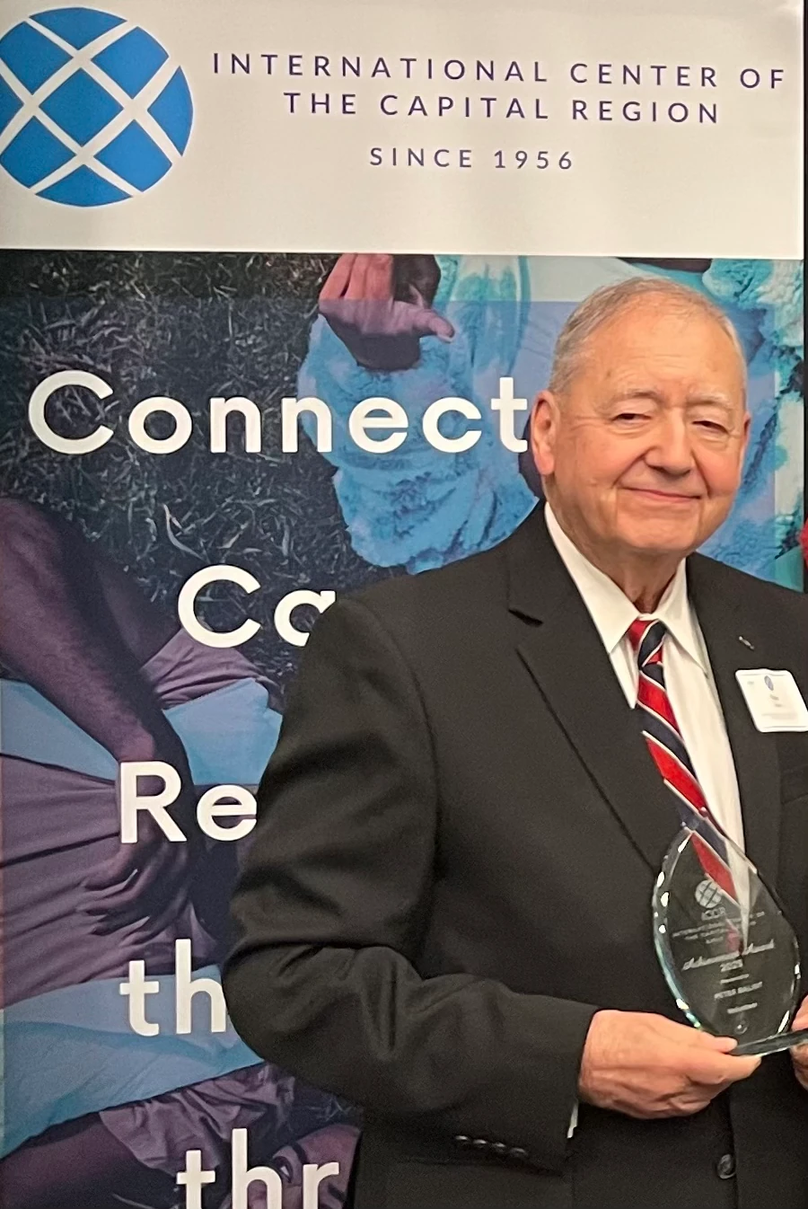 Peter Balint ICCR Volunteer of the Year