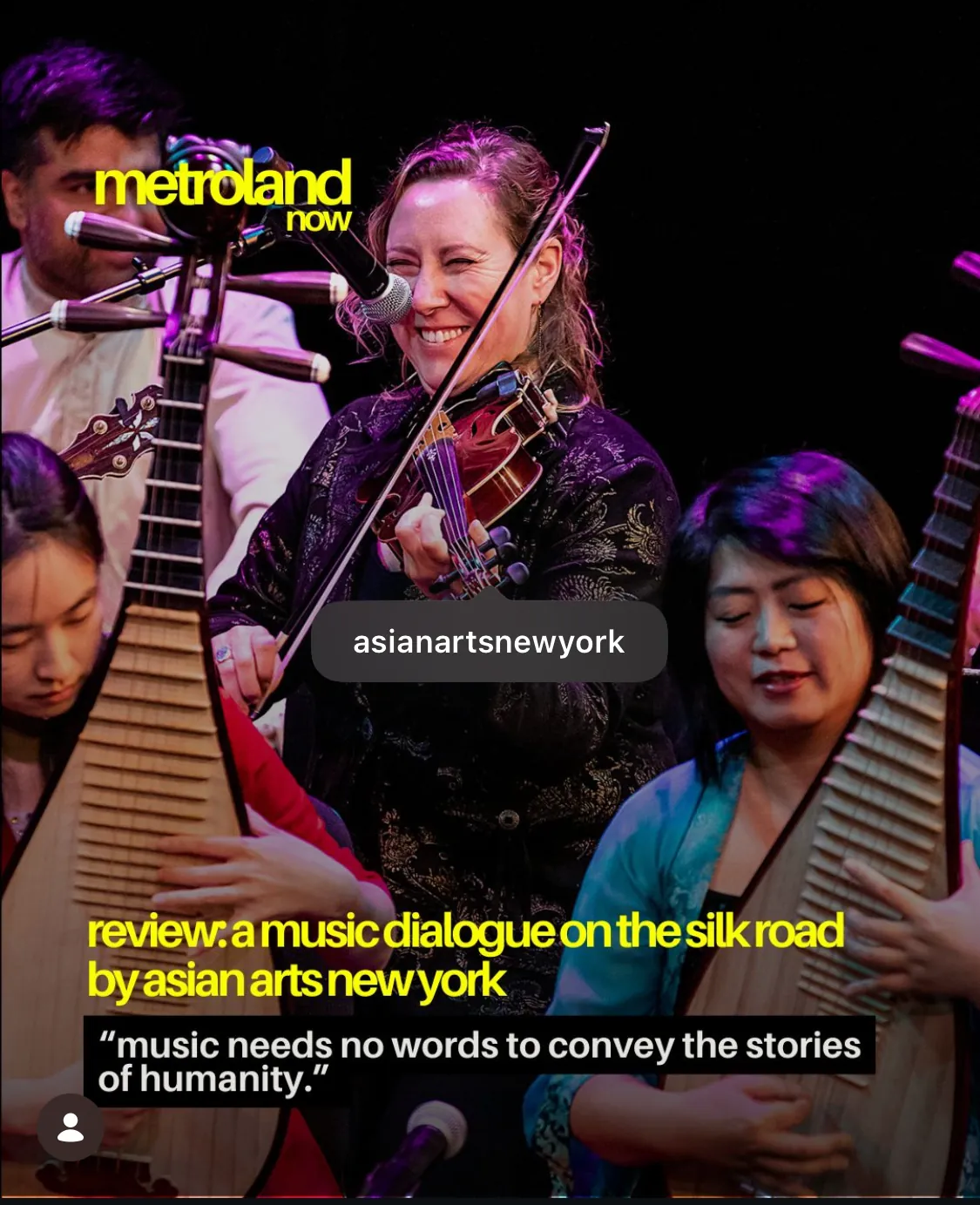 Concert Review: A Music Dialogue on the Silk Road