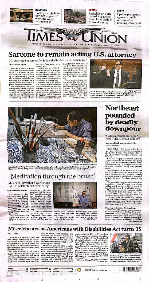 Richard Wang calligraphy interview